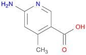 3-​Pyridinecarboxylic acid, 6-​amino-​4-​methyl-