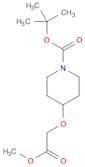 tert-Butyl 4-(2-methoxy-2-oxoethoxy)piperidine-1-carboxylate