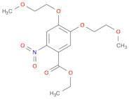 Benzoic acid, 4,5-bis(2-methoxyethoxy)-2-nitro-, ethyl ester