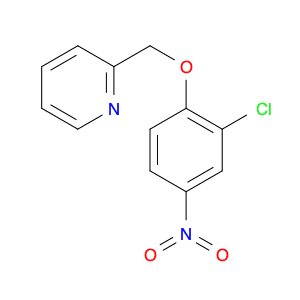 Pyridine, 2-[(2-chloro-4-nitrophenoxy)methyl]-