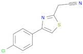2-[4-(4-chlorophenyl)-1,3-thiazol-2-yl]acetonitrile