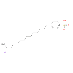Benzenesulfonic acid, 4-tetradecyl-, sodium salt (1:1)
