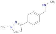 N-Methyl-1-(4-(1-methyl-1H-pyrazol-3-yl)phenyl)methanamine
