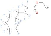 Nonanoic acid, 2,2,3,3,4,4,5,5,6,6,7,7,8,8,9,9-hexadecafluoro-, ethyl ester