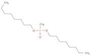 Phosphonic acid, P-methyl-, dioctyl ester