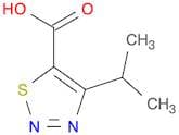 4-isopropyl-1,2,3-thiadiazole-5-carboxylic acid
