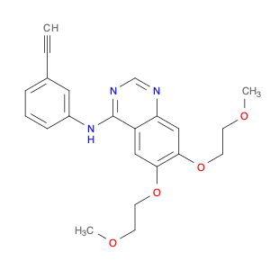 4-Quinazolinamine, N-(3-ethynylphenyl)-6,7-bis(2-methoxyethoxy)-