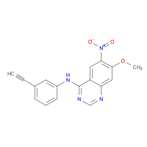 N-(3-Ethynylphenyl)-7-methoxy-6-nitroquinazolin-4-amine