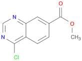 7-Quinazolinecarboxylic acid, 4-chloro-, methyl ester