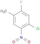 Benzene, 1-chloro-5-fluoro-4-methyl-2-nitro-