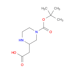 2-Piperazineacetic acid, 4-[(1,1-dimethylethoxy)carbonyl]-