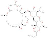 Leucomycin V, 3-acetate 4B-butanoate
