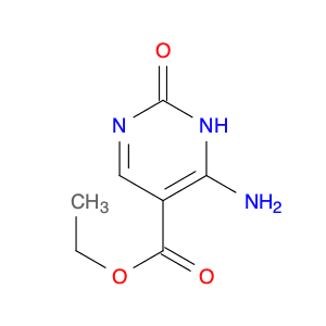 5-Pyrimidinecarboxylic acid, 6-amino-1,2-dihydro-2-oxo-, ethyl ester