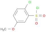 Benzenesulfonyl chloride, 2-chloro-5-methoxy-