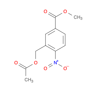Benzoic acid, 3-[(acetyloxy)methyl]-4-nitro-, methyl ester