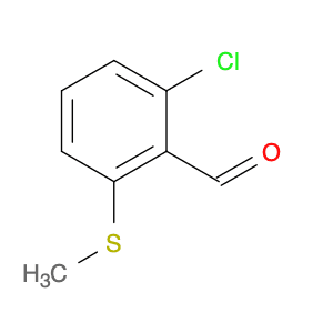 Benzaldehyde, 2-chloro-6-(methylthio)-