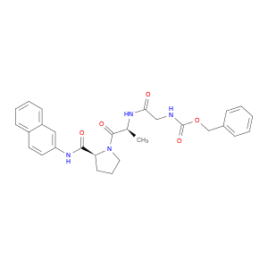 L-Prolinamide, N-[(phenylmethoxy)carbonyl]glycyl-L-alanyl-N-2-naphthalenyl- (9CI)