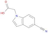 5-Cyanoindole-1-acetic acid