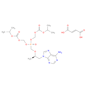 (2E)-but-2-enedioic acid bis({[(propan-2-yloxy)carbonyl]oxy}methyl) {[(2R)-1-(6-amino-9H-purin-9-y…
