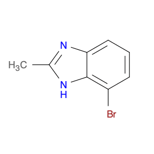 1H-Benzimidazole, 7-bromo-2-methyl-