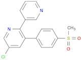 2,3'-Bipyridine, 5-chloro-3-[4-(methylsulfonyl)phenyl]-