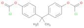 Carbonochloridic acid, C,C'-[(1-methylethylidene)di-4,1-phenylene] ester