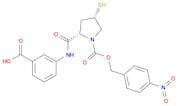 1-Pyrrolidinecarboxylic acid, 2-[[(3-carboxyphenyl)amino]carbonyl]-4-mercapto-, 1-[(4-nitrophenyl)…