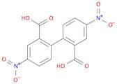 [1,1'-Biphenyl]-2,2'-dicarboxylic acid, 4,4'-dinitro-