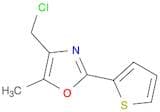 Oxazole, 4-(chloromethyl)-5-methyl-2-(2-thienyl)-