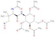 N-(S-Nitroso-N-acetyl-D,L-penicillamine)-2-amino-2-deoxy-1,3,4,6-tetra-O-acetyl-β-D-glucopyranose