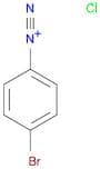 Benzenediazonium, 4-bromo-, chloride (1:1)