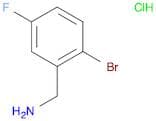 (2-Bromo-5-fluorophenyl)methanamine hydrochloride
