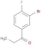 1-Propanone, 1-(3-bromo-4-fluorophenyl)-