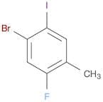 Benzene, 1-bromo-5-fluoro-2-iodo-4-methyl-