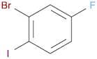 Benzene, 2-​bromo-​4-​fluoro-​1-​iodo-