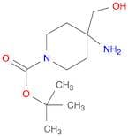 1-Piperidinecarboxylic acid, 4-amino-4-(hydroxymethyl)-, 1,1-dimethylethyl ester