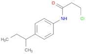 N-(4-sec-Butylphenyl)-3-chloropropanamide