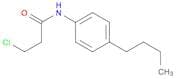 N-(4-Butylphenyl)-3-chloropropanamide