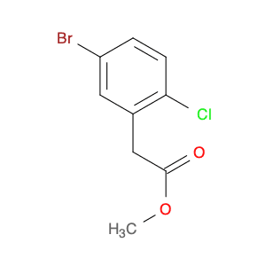 Benzeneacetic acid, 5-bromo-2-chloro-, methyl ester