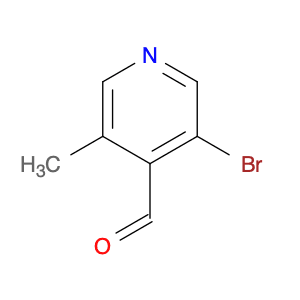 4-Pyridinecarboxaldehyde, 3-bromo-5-methyl-