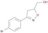 5-Isoxazolemethanol, 3-(4-bromophenyl)-4,5-dihydro-