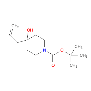 1-Piperidinecarboxylic acid, 4-hydroxy-4-(2-propen-1-yl)-, 1,1-dimethylethyl ester