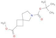 6-Azaspiro[3.4]octane-2,6-dicarboxylic acid, 6-(1,1-dimethylethyl) 2-methyl ester