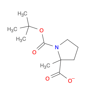 1,2-Pyrrolidinedicarboxylic acid, 2-methyl-, 1-(1,1-dimethylethyl) ester
