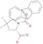 1,2-Pyrrolidinedicarboxylic acid, 4,4-difluoro-, 1-(9H-fluoren-9-ylmethyl) ester, (2S)-