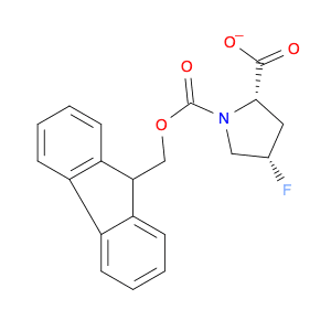 1,2-Pyrrolidinedicarboxylic acid, 4-fluoro-, 1-(9H-fluoren-9-ylmethyl) ester, (2S,4S)-