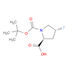 1,2-Pyrrolidinedicarboxylic acid, 4-fluoro-, 1-(1,1-dimethylethyl) ester, (2S,4R)-