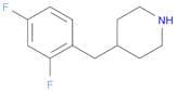Piperidine, 4-[(2,4-difluorophenyl)methyl]-