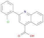 2-(2-chlorophenyl)-4-quinolinecarboxylic acid