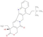 (4S)-4-Ethyl-4-hydroxy-11-[2-(trimethylsilyl)ethyl]-1H-pyrano[3′,4′:6,7]indolizino[1,2-b]quinoline…